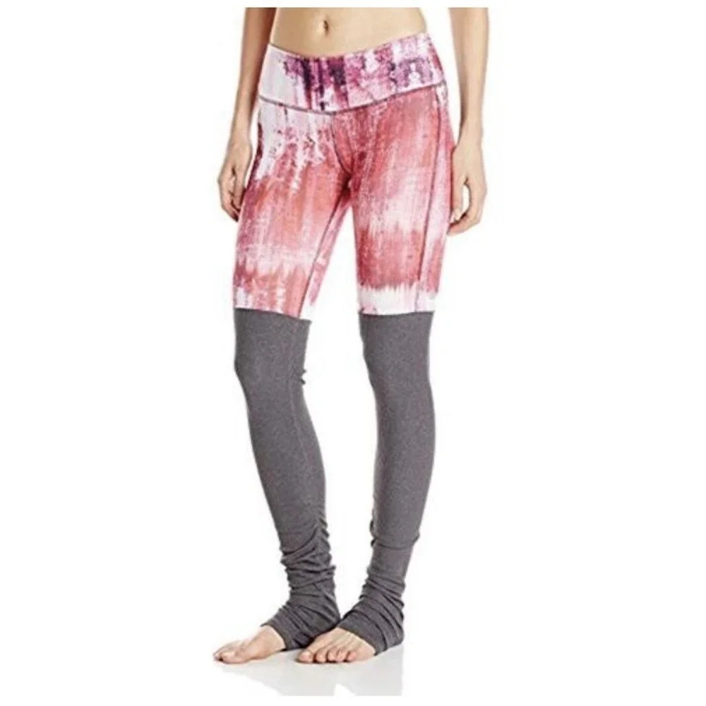 Alo yoga Goddess Desert Sunset ribbed leggings women's medium